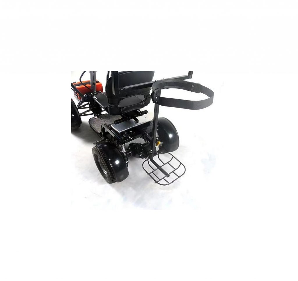 Rear Hitch View of Ninja ADA Canopy Version 2-in-1 Mobility Scooter & Golf Cart