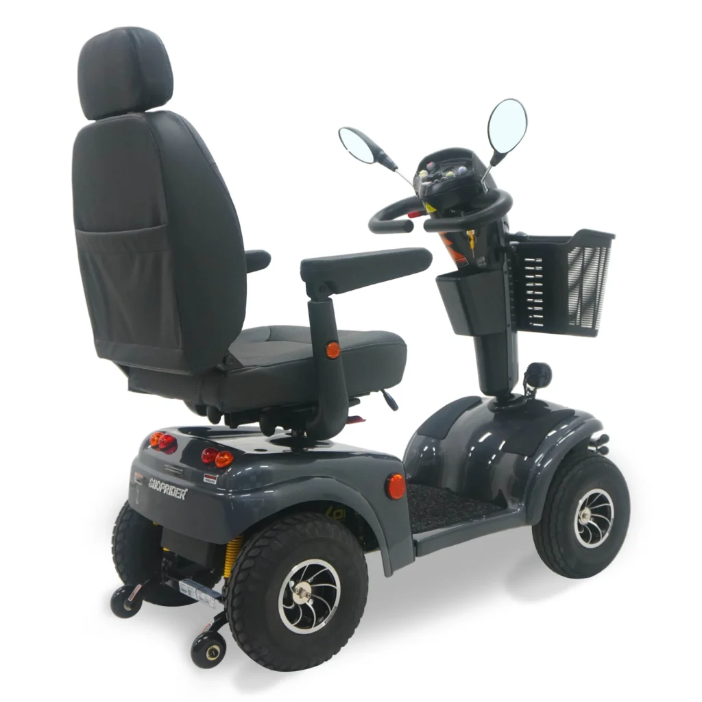 Shoprider Expedition XL4 4-Wheel Heavy Duty Mobility Scooter - TE9-GREY