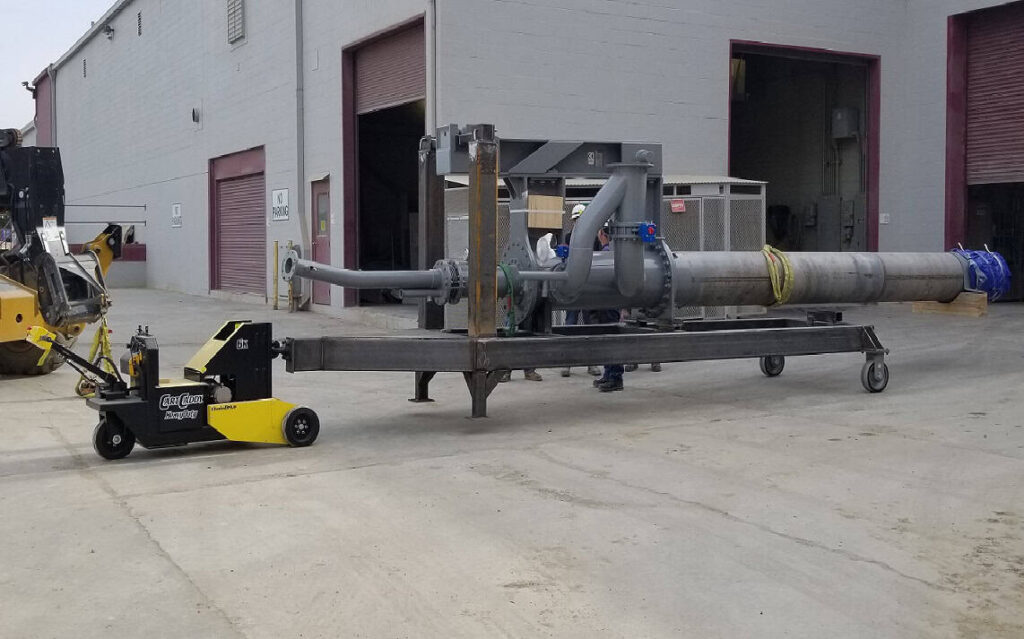 DJ Products CartCaddyHD ChainDrive in use at a customer site 3